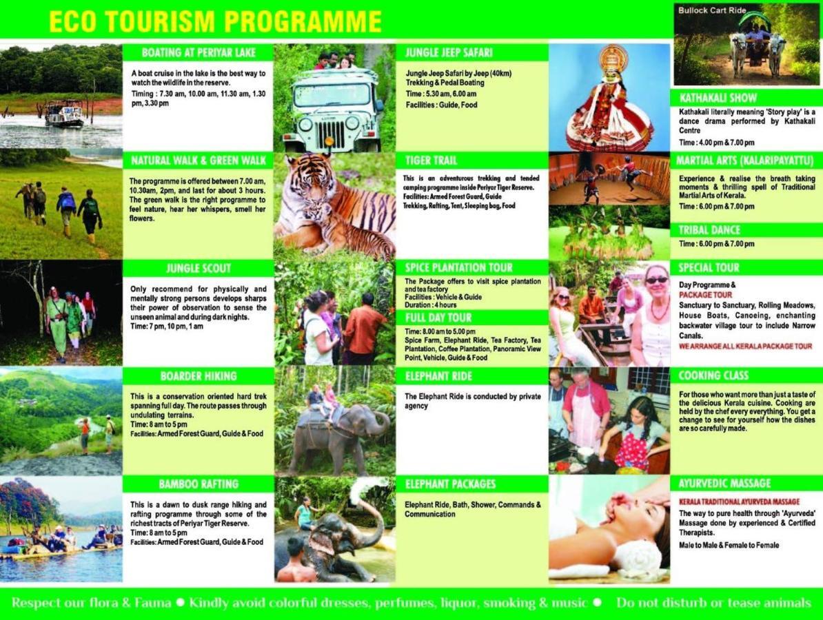 Periyar Heritage Thekkady Exteriör bild